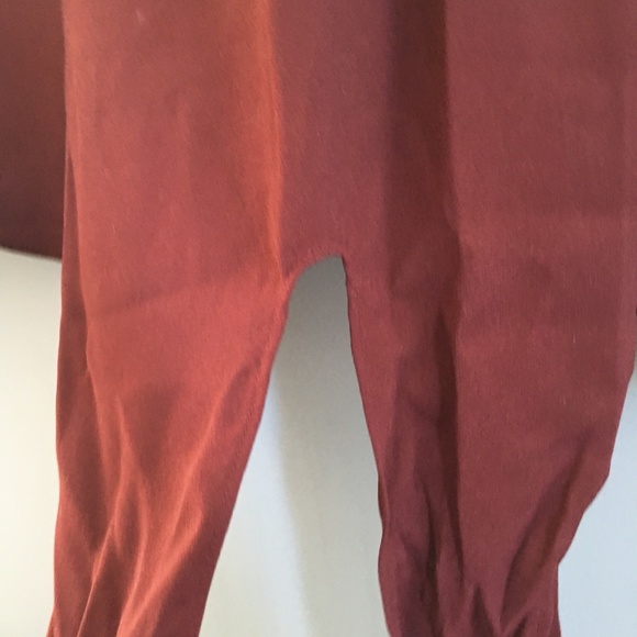 NWT Talbots Burgundy bottom knot blouse - Picture 4 of 8